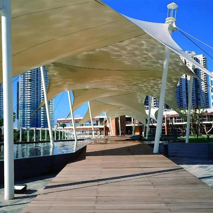 临沭县膜结构景观棚